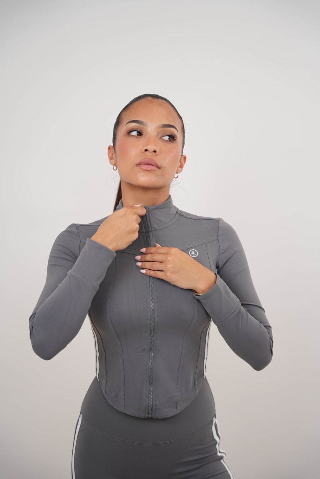 I Am Motivated Gray Jacket