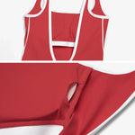 Women Jumpsuit Gym Set Yoga Suit Back Cross Sportswear Sports Jumpsuit Fitness Dance Performance Rompers Workout Bodysuits