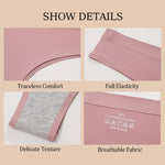 5PCS Seamless Maillard Panties Ultra-thin Brazilian panties Women Ice Silk Underwear Sexy Panty Low Waist G-string Female Solid