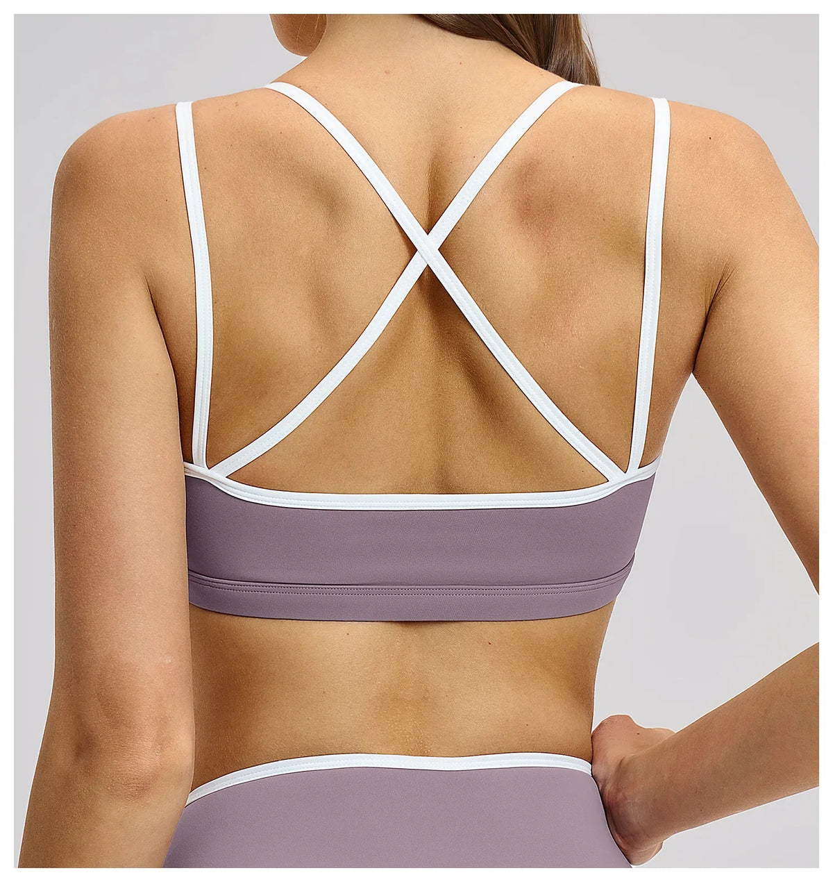 Sexy Back Sports Bra Top Women's Push-Up Yoga Underwear Fitness Top Running Workout Yoga Top Soft Beauty Back Bras Gym Underwear
