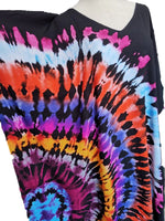 2025 Loose Boho Style Maxi Dress Print Face Swim Suit Cover-up Bohemian Dress Robe Plage Kaftan Maxi Dress Beach Wear Tunics