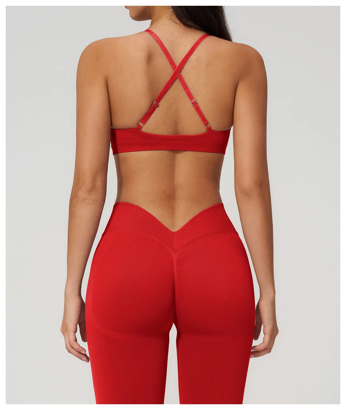 Backless Yoga Bra Woman Gym Tops Sports Bra Strap Cross Back Womens Underwear Adjustable Shoulder Strap Inner Padded Yoga Vest
