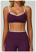 Sexy Back Sports Bra Top Women's Push-Up Yoga Underwear Fitness Top Running Workout Yoga Top Soft Beauty Back Bras Gym Underwear