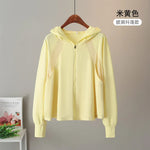 UV Protection Hooded Windbreaker Ice Silk Sun UPF 50+ UV Protection Jacket Big Brim Thin Ice Silk Sun Protection Jackets 4XL 5XL