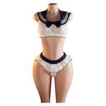 Sexy Nights Erotic Maid Costume Cosplay Women Uniform 18 Hot Exotic Outfit Sexy Lingerie Crotchless Bodysuit Desire Plays Suit