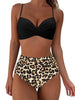 Push Up Bikini Leopard Swimsuit Women Sexy Solid Swimwear Female Floral Bathing Suit Ruched Beachwear XL High Waist Bikini 2026 test