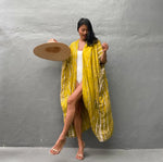 Beach Cover Ups for Swimwear Women Black Tie Dye Kimono Swimsuit Cape Summer Dress 2022 Beachwear Outfits Sales