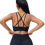 DIAS FIT JOY fold sports bra cross beauty back detachable yoga bra tight fitting outdoor sports running fitness gym suit