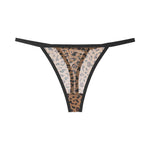 Leopard Sexy Seamless Thong Women Panties G String Underwear Girls Intimates Fashion Ladies Briefs Yoga Lingerie Size S-XL