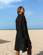 Crochet White Knitted Beach Cover Up Dress Tunic Long Pareos Bikinis Cover Ups Swim Cover Up Robe Plage Beachwear