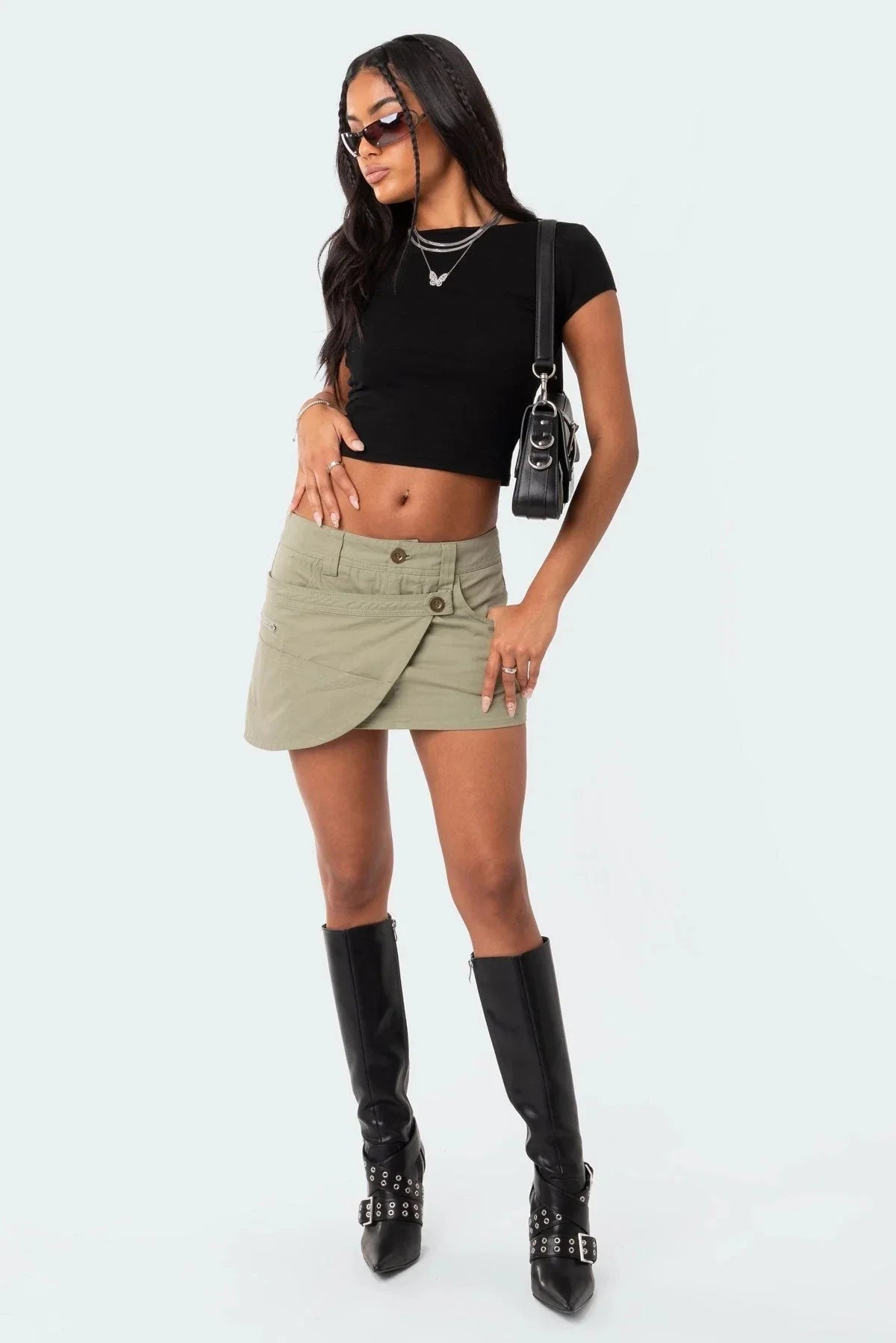 Women's O-neck Backless T-shirt Short Sleeve Solid Color Crop Top Summer Cute Baby Tee Y2K Clothes Bodycon Tunics Fashion Tank