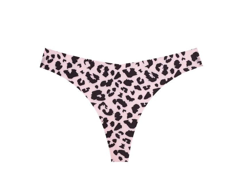 3Pcs Women G-string Seamless Sweet Fruit Thongs Low-waist Panties Ladies Soft Cute Thongs Female S-XL T-Back Panties Underwear