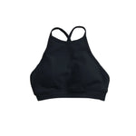 NCLAGEN Dynamic High Neck Backless Sports Bra Support Back Cross Fitness Underwear Push-up Gym Clothes Workout Sports Tank Top