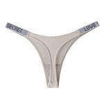 Letter Sexy Panties Women Thongs Rhinestones Diamonds G-string Sports Thong Low Waist Shorts Briefs T-back Fitness S-XL