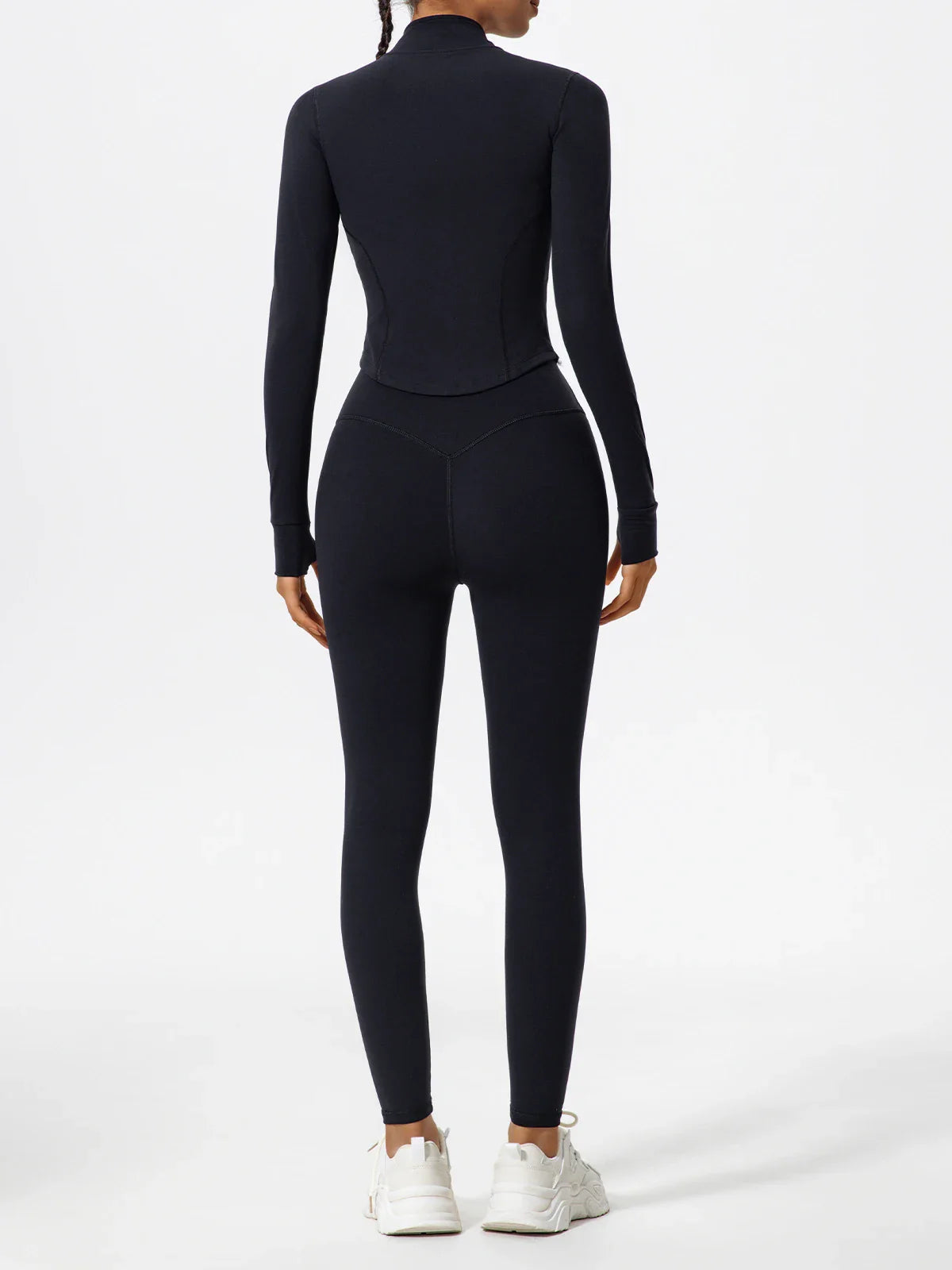 Hearuisavy Summer Ultra-Soft Fabrics Tight Sports Jackets Women Zipper Gym Yoga Clothes Female Quick-Dry Long Sleeve Sportswear