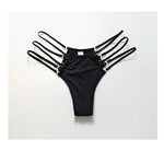 Ice Silk Sports Panties Sexy Women Underwear Low Waist Crotch Cotton Hollow Out Sex G String Female Seamless Briefs