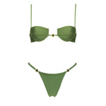 Shiny Diamond Bikini Set Sexy Women Swimsuit Push Up Swimwear Female Bandeau Biquini Halter Bathing Suit Blue Bodysuit Beachwear