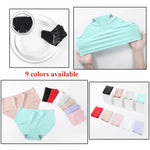 9 Pcs Seamless Ice Silk Panties for Women Breathable Soft Comfort, Solid Color Teen Girls Panty, One-Piece Design