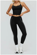 Women Yoga Set 2/3PCS Gym Clothes Long Sleeved Sportswear Yoga Suits Fitness Tracksuits Sport Outfits Crop Tank Bra Gym Leggings