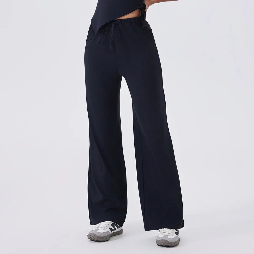 Yoga Set Sports Outfits Women Clothes Fitness Tracksuit Gym Loose straight-leg pants Workout Female Bra New Yoga Suit Sportswear