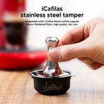 Coffee Powder Tamper for Boschmachine Tassimo Reusable Coffee Capsules Stainless SteelPowder Hammer