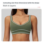 Breathable Sports Bra Women Shockproof Fitness Tops Push Up Gym Crop Top Brassiere Sport Bras Gym Workout Top Summer Yoga Bra