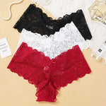 M-XXL Sexy Floral Lace Panties Women Briefs Low Waist Soft Lingerie Cost-Effective Comfortable Underwear Girls Intimate Panty