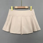 WOMENGAGA Korea Style Sexy Slim High Waist Strap A-line Half Length Skirt Fashion Women Skorts JK Sweet 2023 NewOW3W