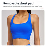 Seamless Sports Bra Top Women Push Up Fitness Yoga Bra Underwear Sport Tops For Women Breathable Running Vest Bralette Gym Wear