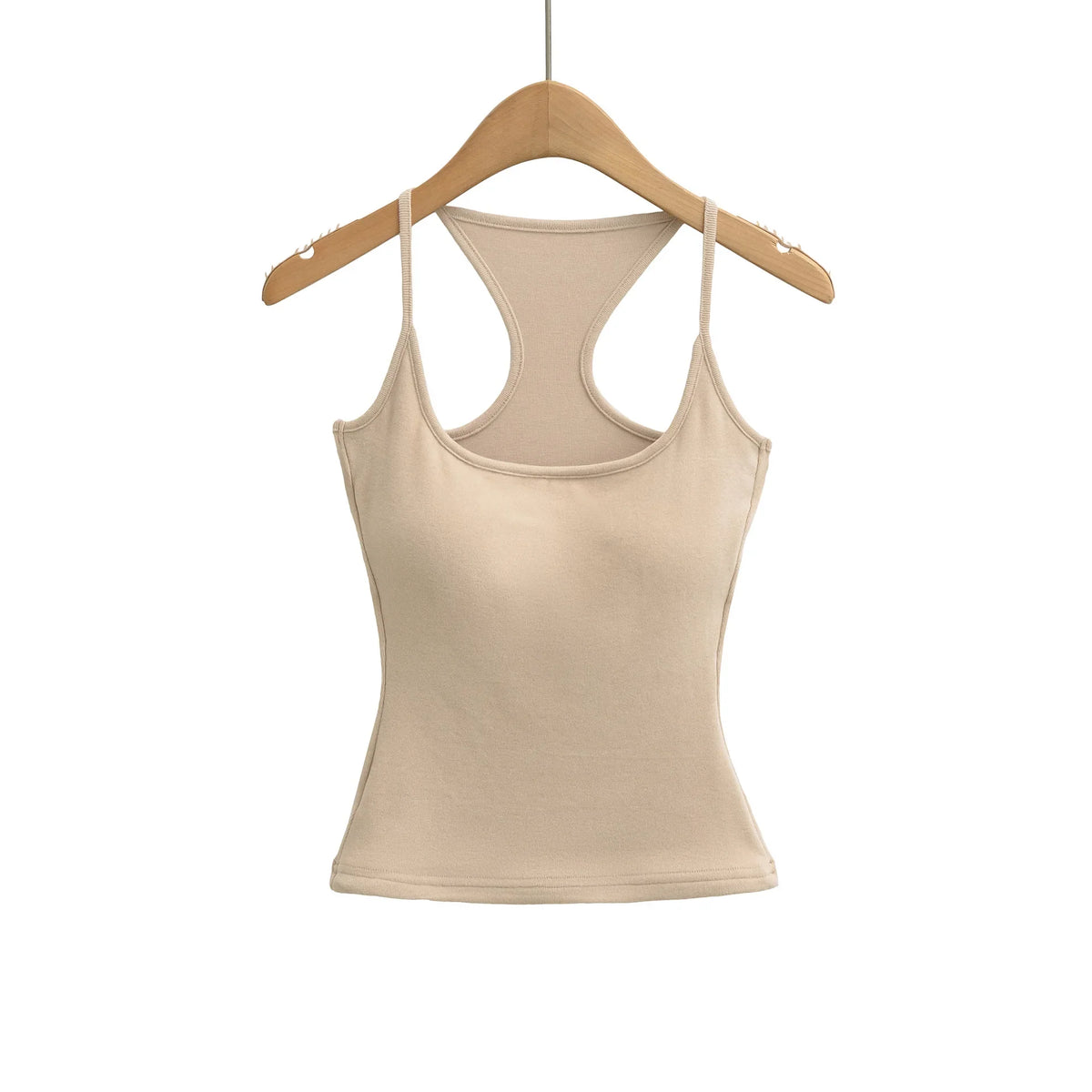 Soft Blush Pink Tank Top For Women Slim Fitted Design Stretchy Fabric Seamless Comfort For Casual Outings Or Light Workouts RSEZ