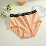 Finetoo 3Pcs Women's Seamless Cotton Briefs Women Plus SizePanties Breathable Underwear Female Low Waist Soft Lingerie S-XXL