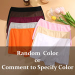 3PCS Women's Panties Cotton Seamless Sports Boxers Underwear Female Solid Color Briefs Cozy Lingerie Intimate Underpants XS-XL