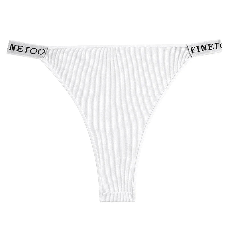 Women Cotton Maillard Brazilian Sexy Panties Breathable Low Waist Female Underwear Soft Solid Color Intimates High Elastic Linge