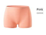 Women's underwear, compression pants, sports shorts, solid color underwear, comfortable and close fitting flat underwear