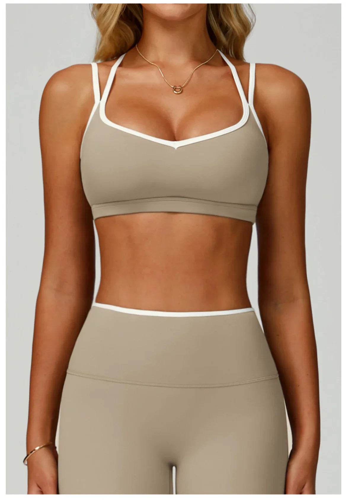 Sexy Back Sports Bra Top Women's Push-Up Yoga Underwear Fitness Top Running Workout Yoga Top Soft Beauty Back Bras Gym Underwear