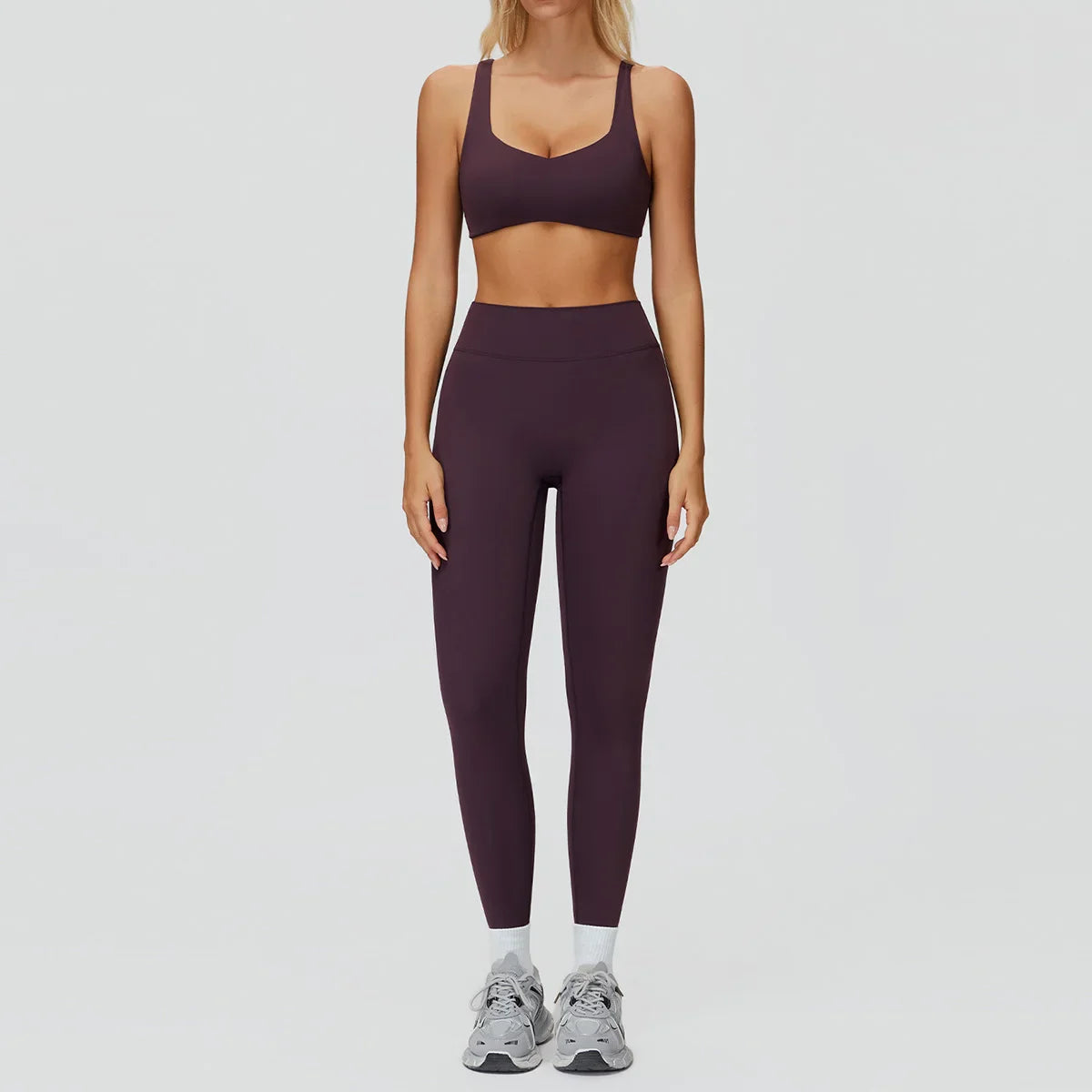Women Yoga Suit Tracksuit Sports Bra High Waist Legging Shorts Outfit Gym Set Fitness Running Workout Clothes Push Up Sportswear