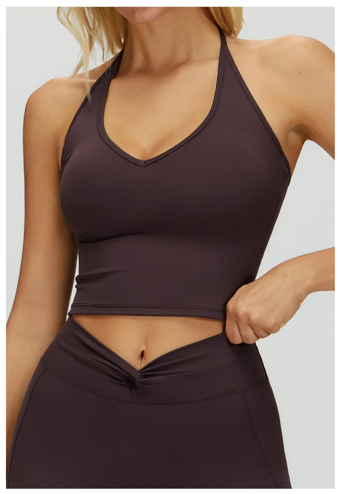 Sexy Gym Top Women Sports Bra Running Hanging Neck Yoga Bra Breathable Sports Underwear Women Fitness Bra Workout Top Women