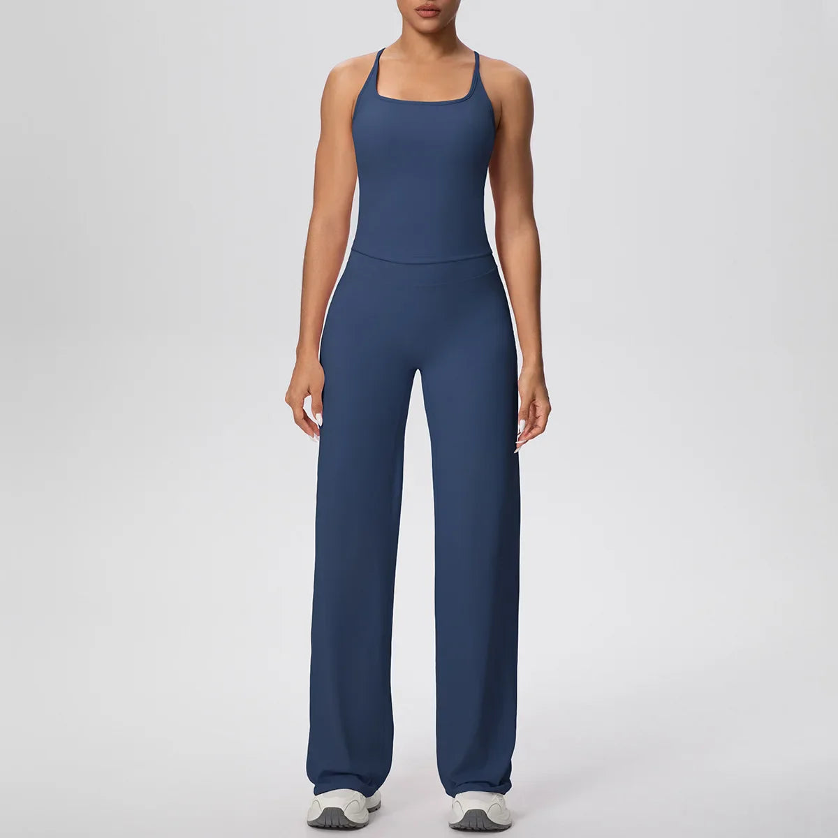 Yoga Set 2PCS Women Tracksuit Nude Feeling Workout Sets Gym Clothes Push Up Fitness Running Sportswear Sport Vest Leggings Suit