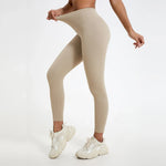 Hearuisavy Summer Super Soft Fabrics High Waist Leggings Gym Yoga Pants Running Workout Tights Push Up Sports Leggings Women