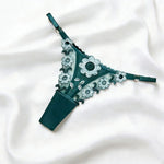 Thin Sexy Girls G String Thong Lace Panties Women Briefs Embroidery Hollow Out Transparent Underwear Female Lingerie