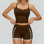 Women Yoga Set 2/3PCS Gym Clothes Long Sleeved Sportswear Yoga Suits Fitness Tracksuits Sport Outfits Crop Tank Bra Gym Leggings