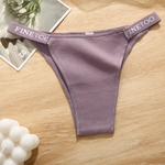 Sexy Women Cotton Brazilian panties Breathable Low Waist Female Underwear Soft Solid Color Intimates High Elastic Lingerie