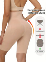 5pcs Ladies High Waist Leggings - Hips/Abdomen Shaping, High-Pressure Transparent. Soft, Comfortable & Tummy Control for Daily