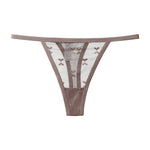 Lace Women Panties G String Sexy Thong Seamless Underwear T Back Transparent Low Waist Girls Briefs Underpants Plus Size S-XL