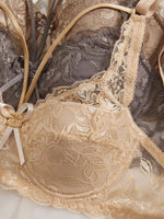 5PCS Lace Women's Underwear Set Hollow-out Lace Push up Bra Bow Breast Lift Band Sexy Bras Women Lingerie