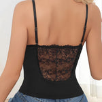 1pcs Women Sexy Tops Casual Vest Comfortable Elasticity Crop top Black Thin Sleeveless Underwear Adjustable Strappy Tank Top