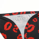 7PCS Women Seamless Leopard Butterfly Panties Sexy Ultra-thin Briefs Female Ice Silk No Trace Underwear Low Rise Soft Lingerie