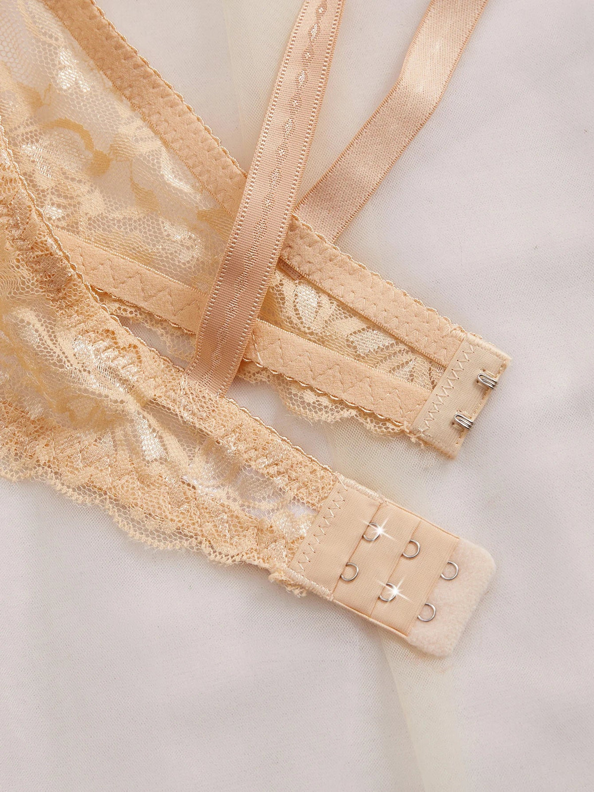 3Pcs Sexy Lace Women's Bra Crisscross Straps Underwire Push-Up Bralette Thin Soft Fashion Lingerie