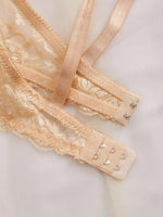 3Pcs Sexy Lace Women's Bra Crisscross Straps Underwire Push-Up Bralette Thin Soft Fashion Lingerie