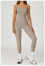 Hearuisavy Female Jumpsuit Long Elegant Sports Bodysuit Woman Gym Clothes Strappy Fitness Overalls Push Up Pilates Yoga Leotard